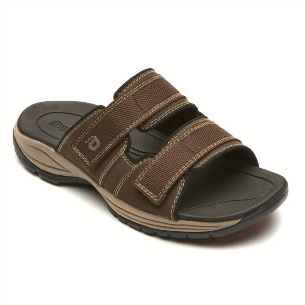 NEW DUNHAM men's newport slide wf slide in java
